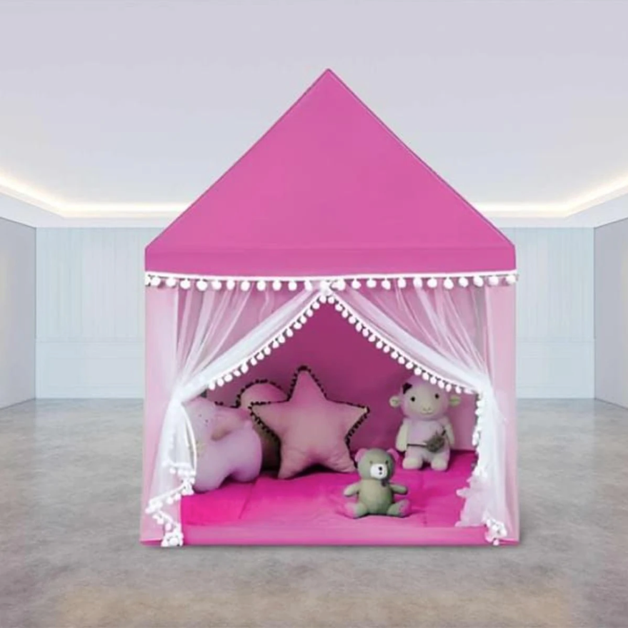 Castle tent house- Free 100 Pcs Boll